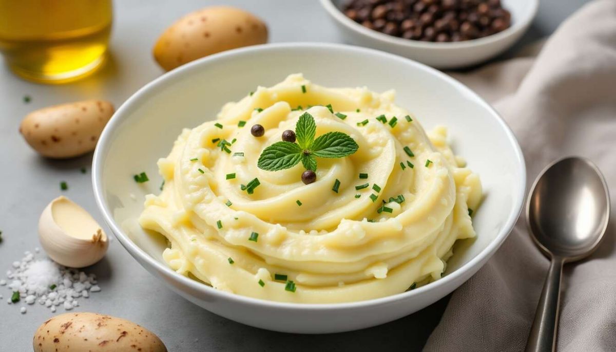 Savourez une purée de pommes de terre délicieuse sans lait