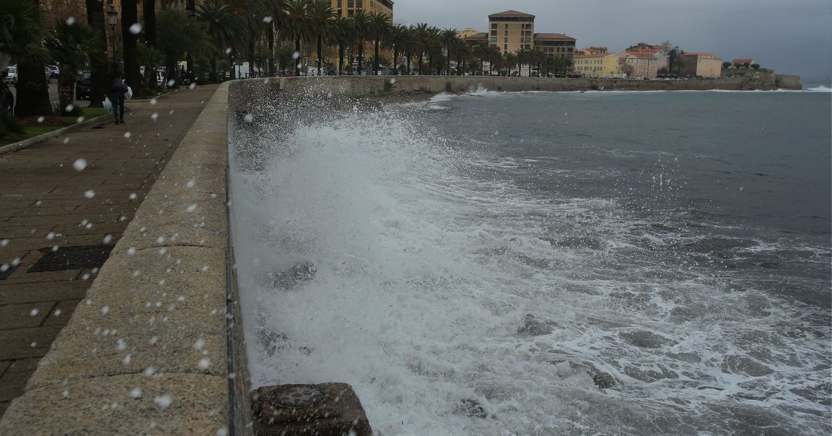 la baignade interdite ce mercredi sur la côte ouest de la corse-du-sud