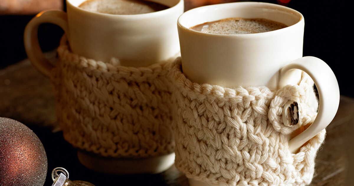 Tricot : une housse pour mug