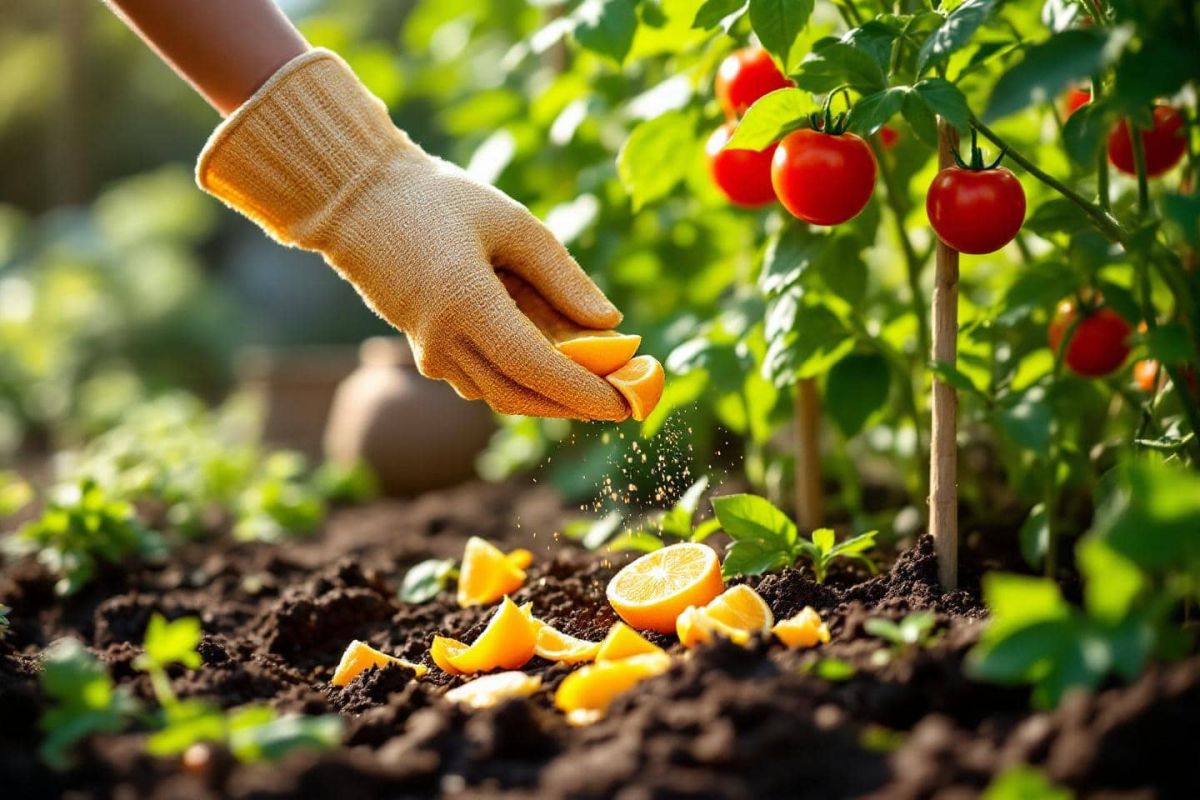 Ne jetez plus vos pelures d’agrumes : le conseil inédit pour un potager florissant
