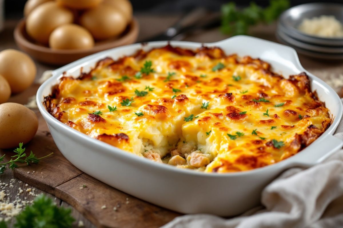 Un gratin de thon-patates pour des soirées rapides et savoureuses