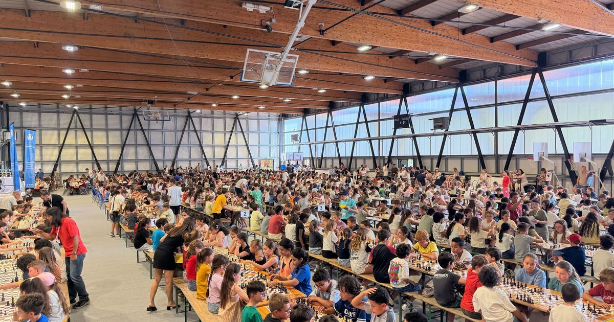 Bastia : 1.300 enfants plongés dans le silence pour un championnat d'échecs exceptionnel