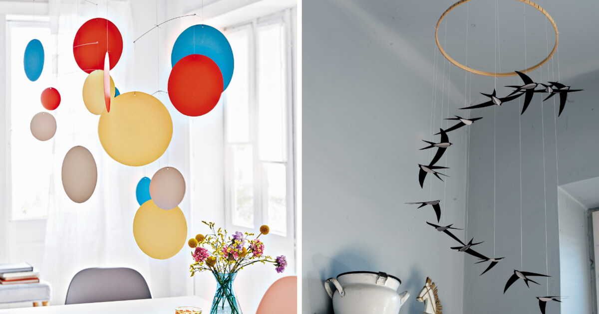 Des mobiles décoratifs pour dynamiser votre intérieur