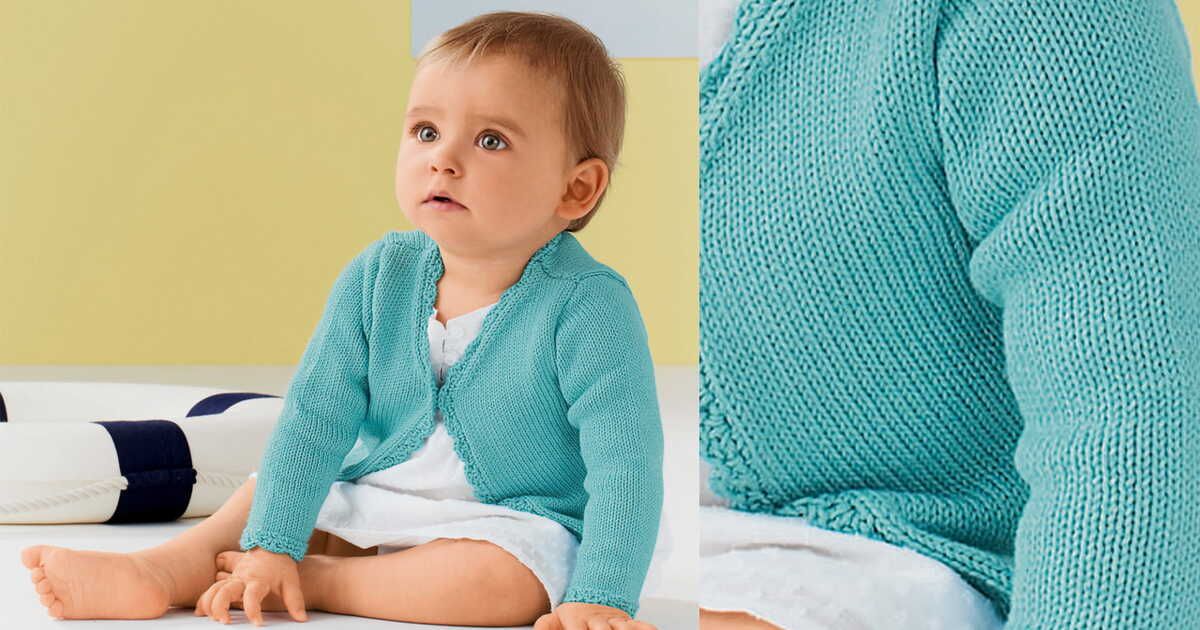 Le charme intemporel du gilet layette au crochet