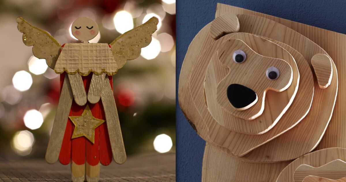 La magie d'un Noël en bois : inspirations créatives