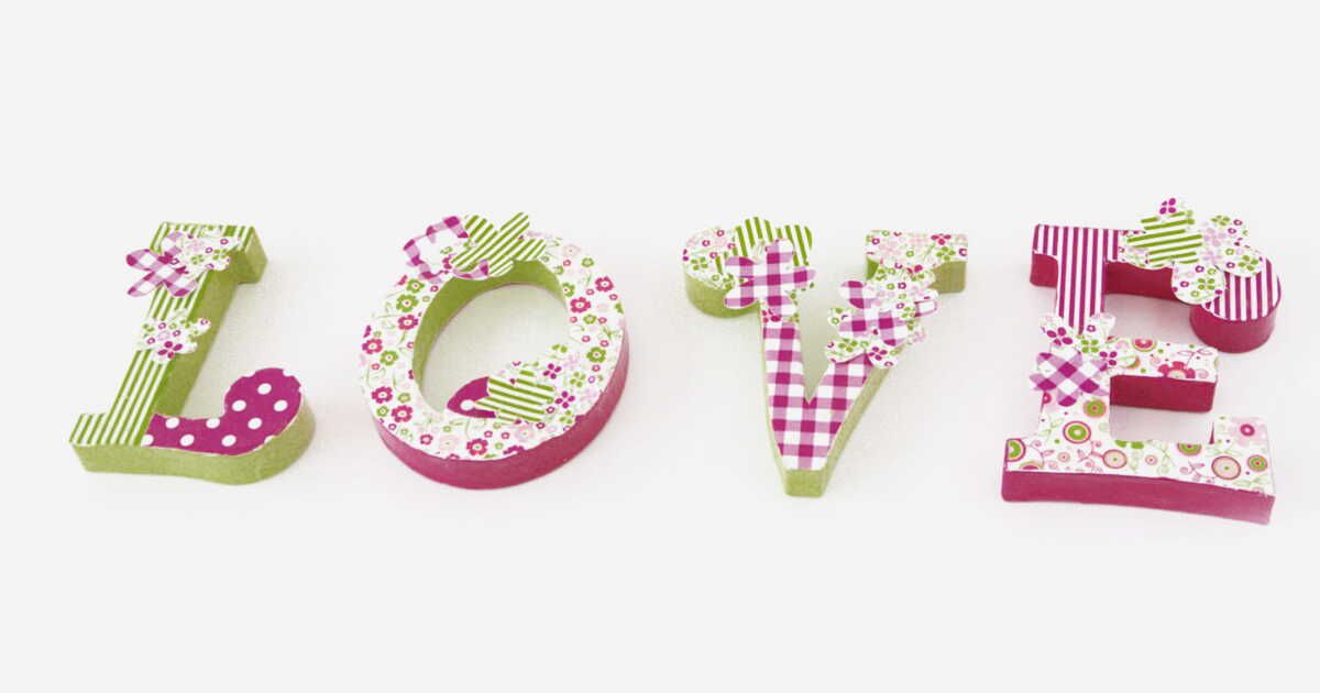 Un love décopatch à offrir : l'art de la personnalisation