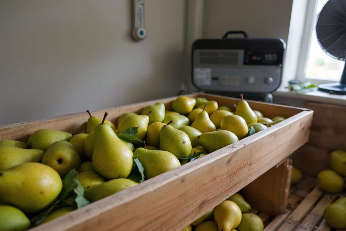 Les secrets pour prolonger la fraîcheur de vos poires jusqu'à l'automne