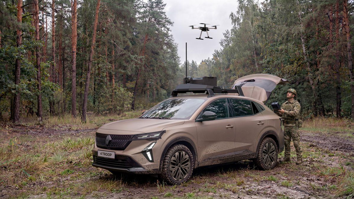 4 Troop : le véhicule militaire innovant de Renault et Thales au salon Eurosatory 2026