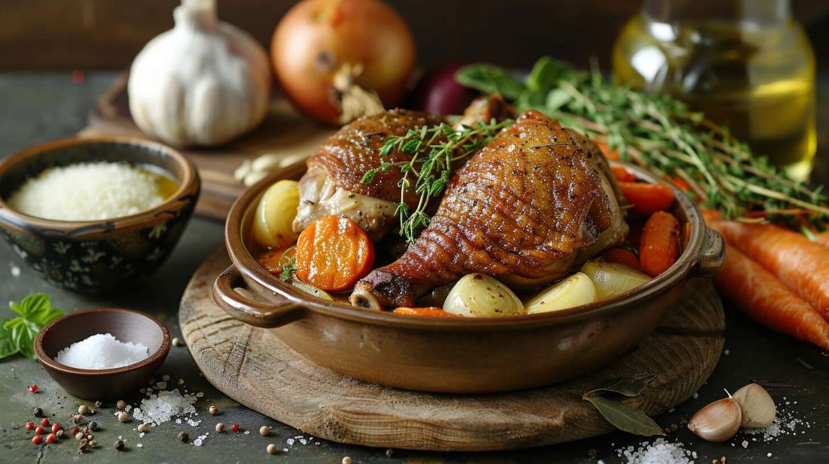 Canard en cocotte aux navets : un voyage gustatif réconfortant