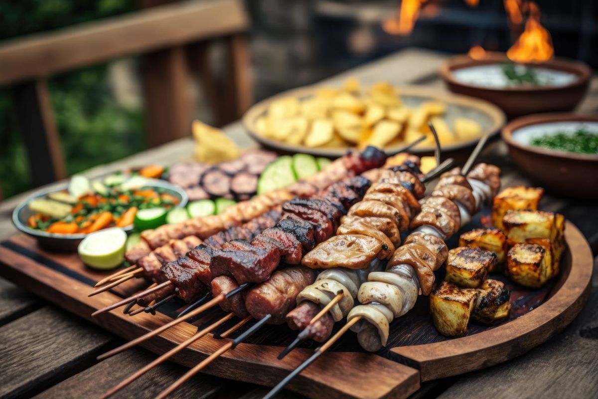 Brochettes estivales de canard : le délice de Cyril Lignac