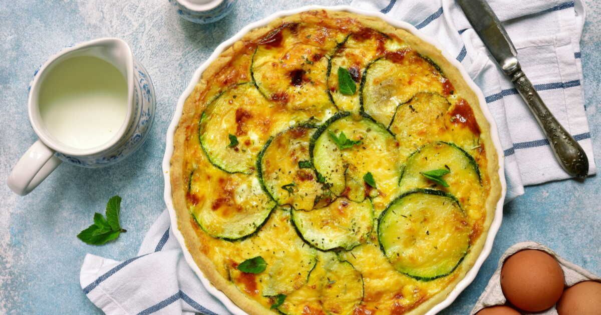 Quiche légère aux courgettes et thon : la recette express d'une nutritionniste