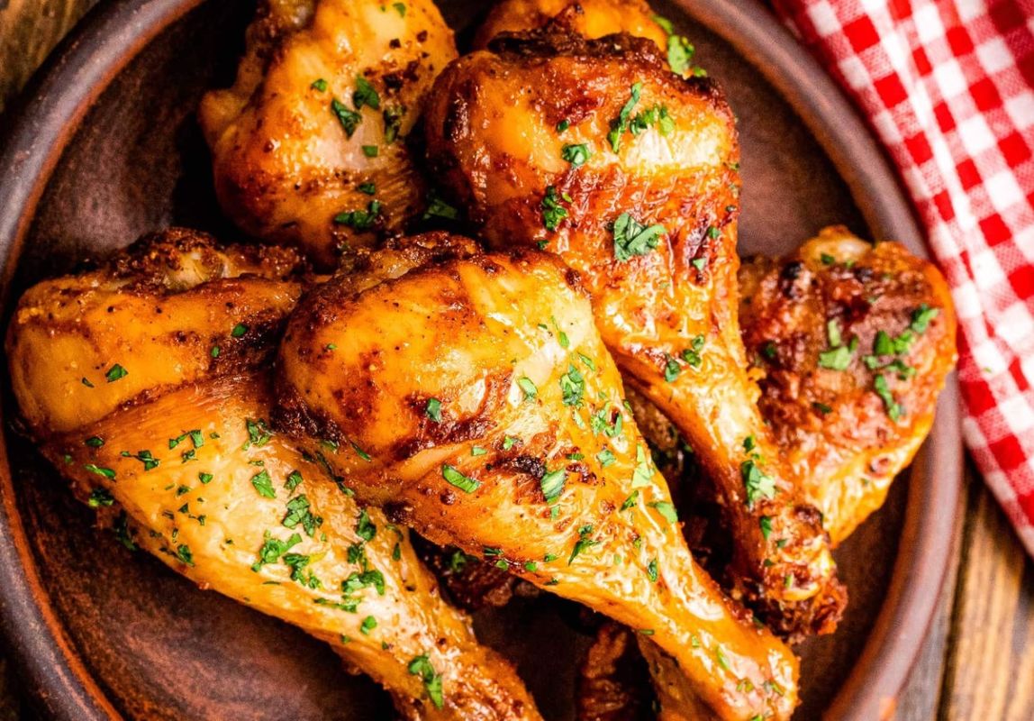 Un plat savoureux : cuisses de poulet à la moutarde express