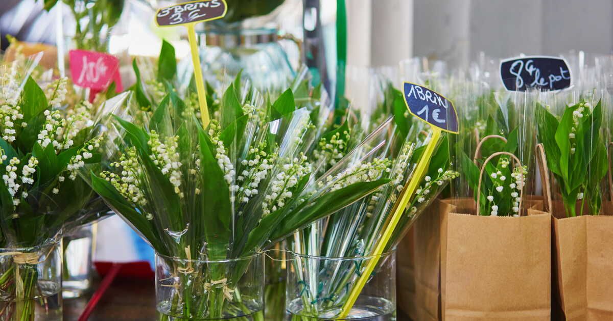 Vendre du muguet le 1er mai : ce qu'il faut savoir pour éviter les amendes