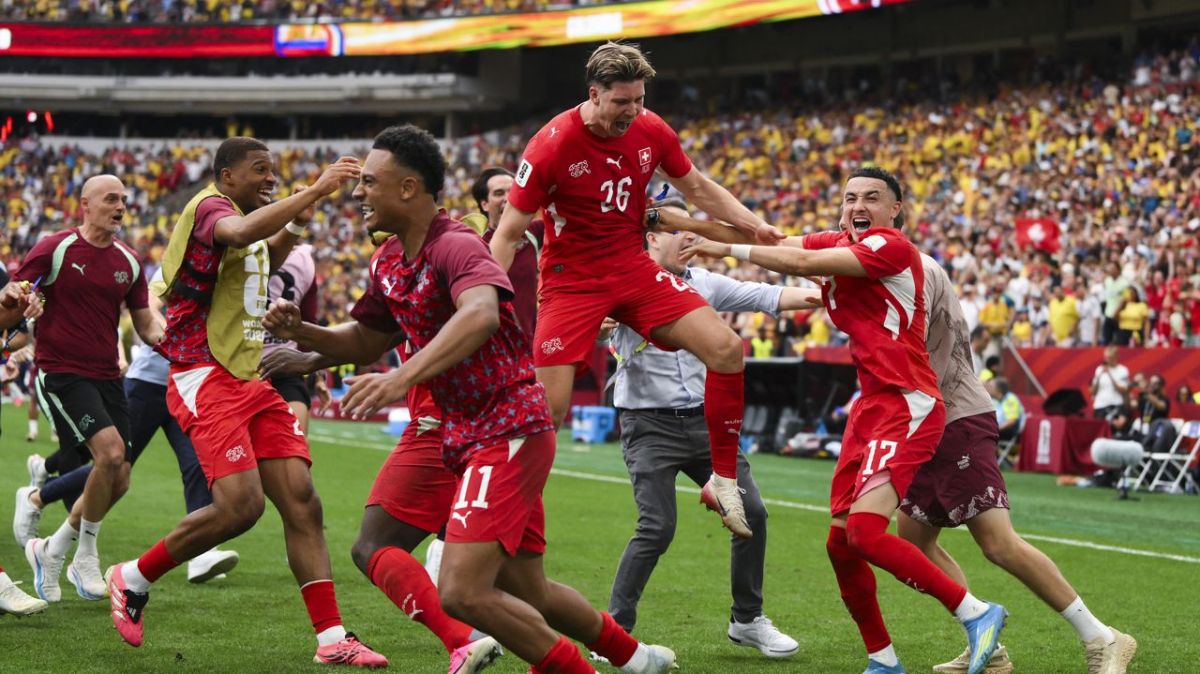 La Suisse écarte la Colombie et affrontera l'Argentine en quart de finale