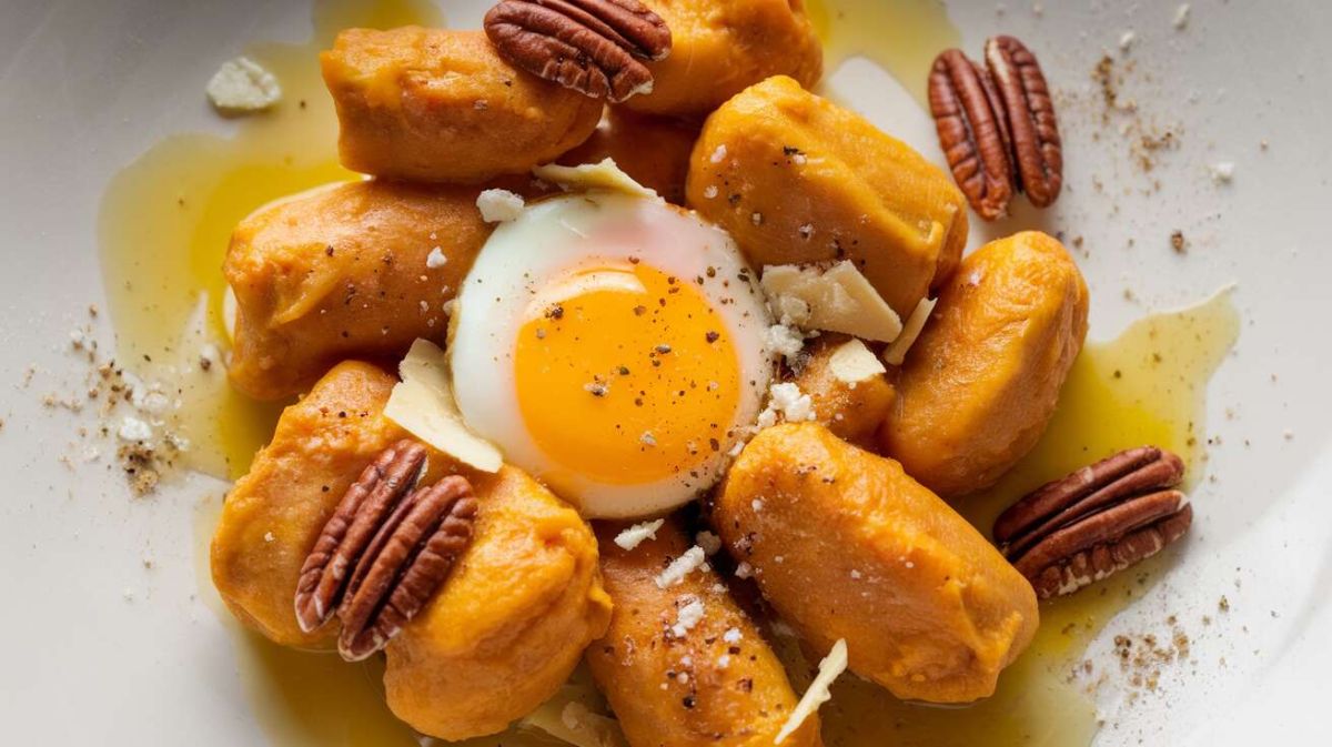 Des gnocchis réconfortants au potimarron et au fromage de brebis