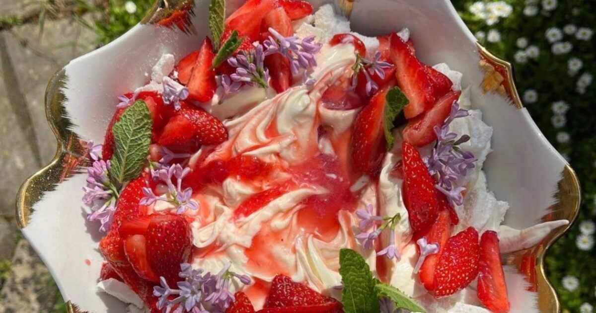 Une recette estivale de Sarah Mainguy : dessert facile aux fraises